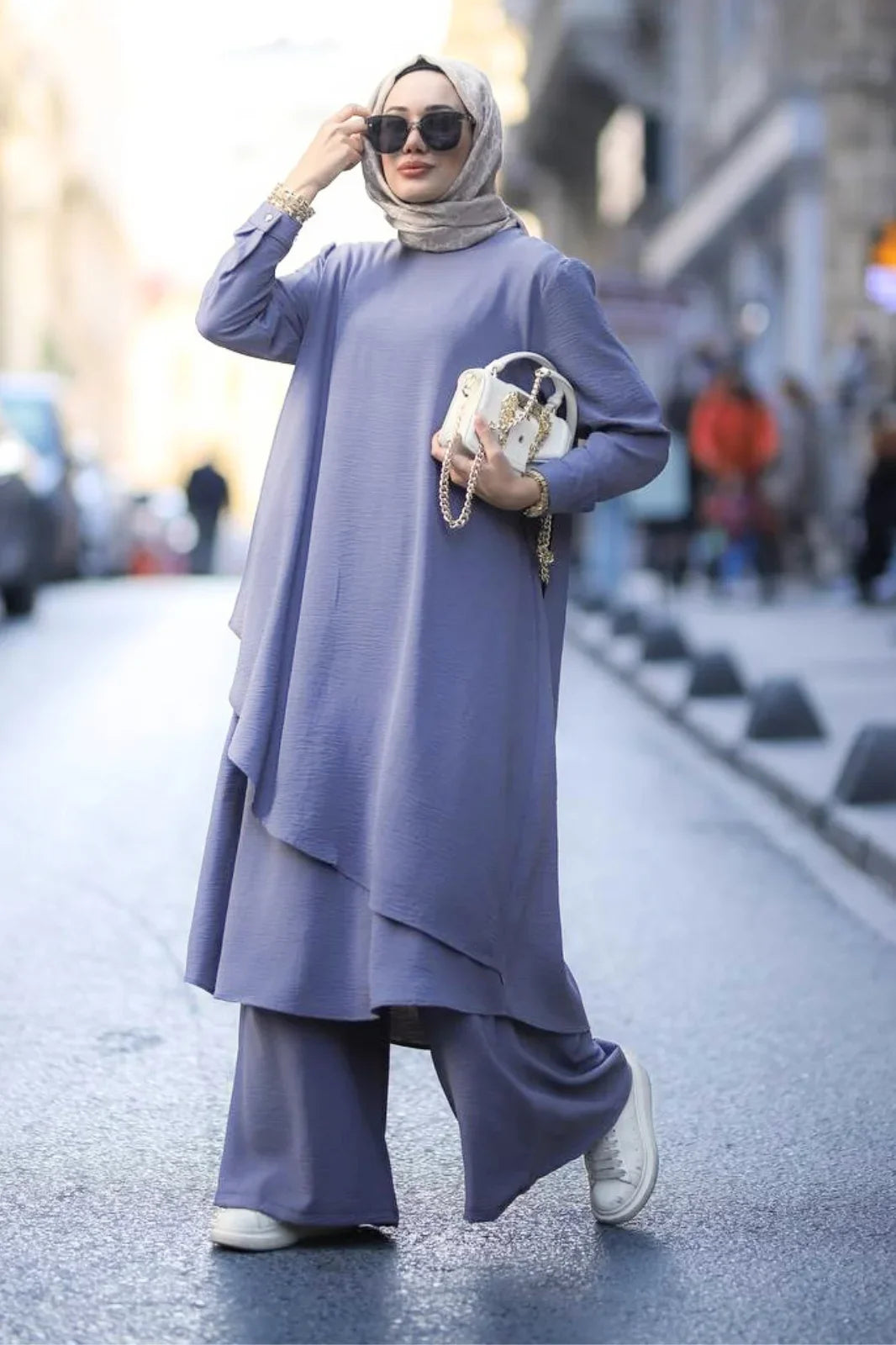  Grey Abaya Stylish at Turkista