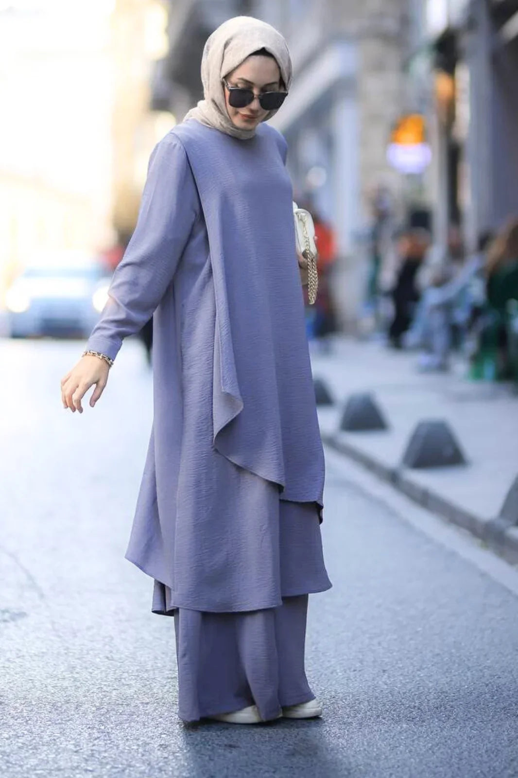  Grey Abaya Stylish at Turkista