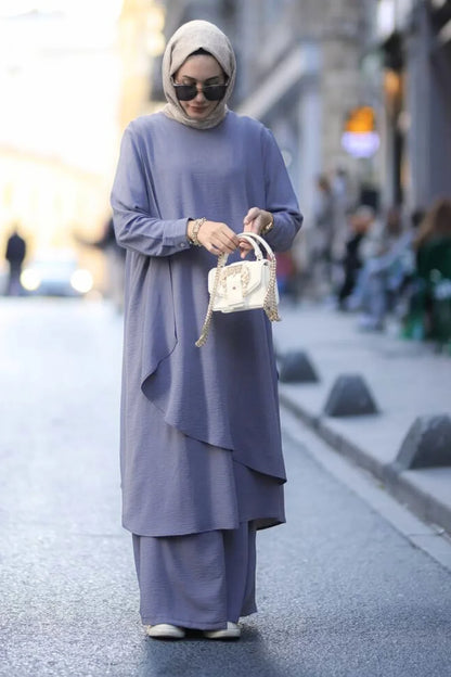  Grey Abaya Stylish at Turkista